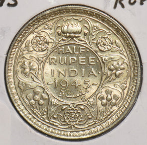 British India 1945 1/2 Rupee P290344 combine shipping2