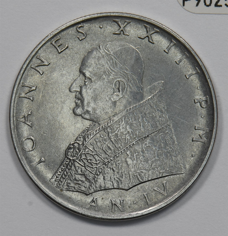 Vatican City 1962 Pope John XXIII 100 Lire P9025720