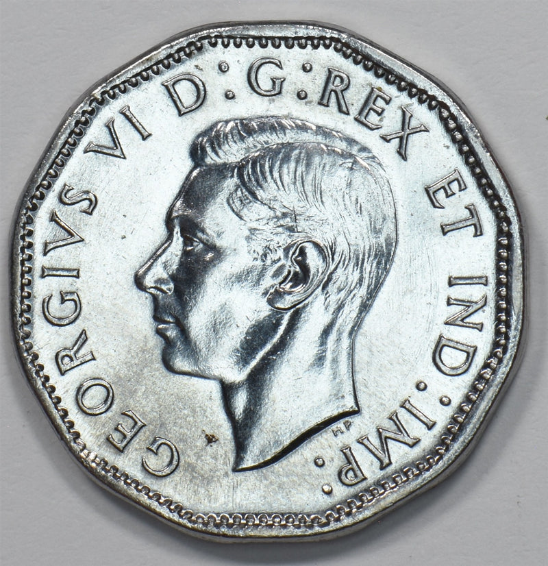 Canada 1944 King George VI Victory 5 Cents P1511590