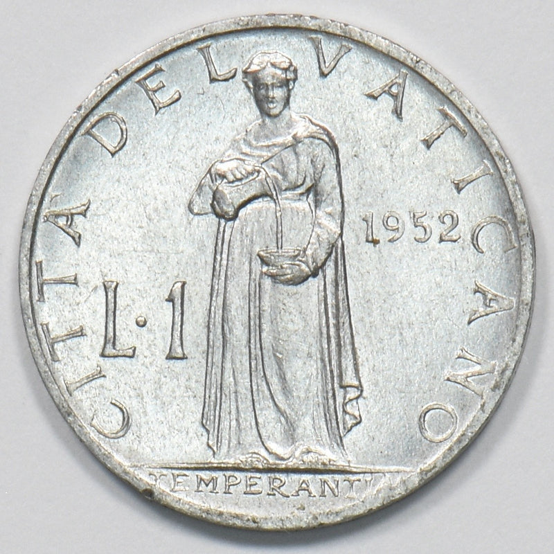 Vatican City 1952 Pius XII Lire P1510830