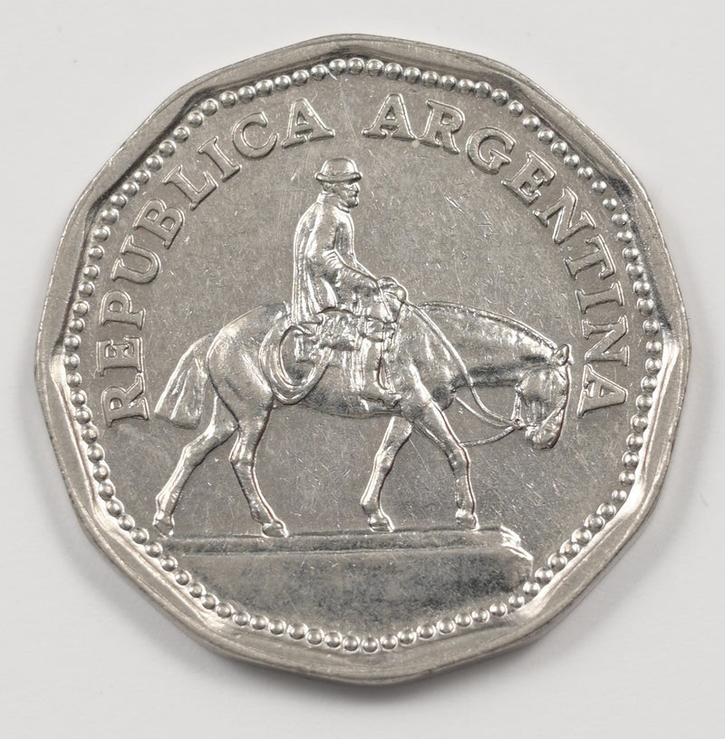 Argentina 1963 The Gaucho Herdsman 10 Pesos P9042650