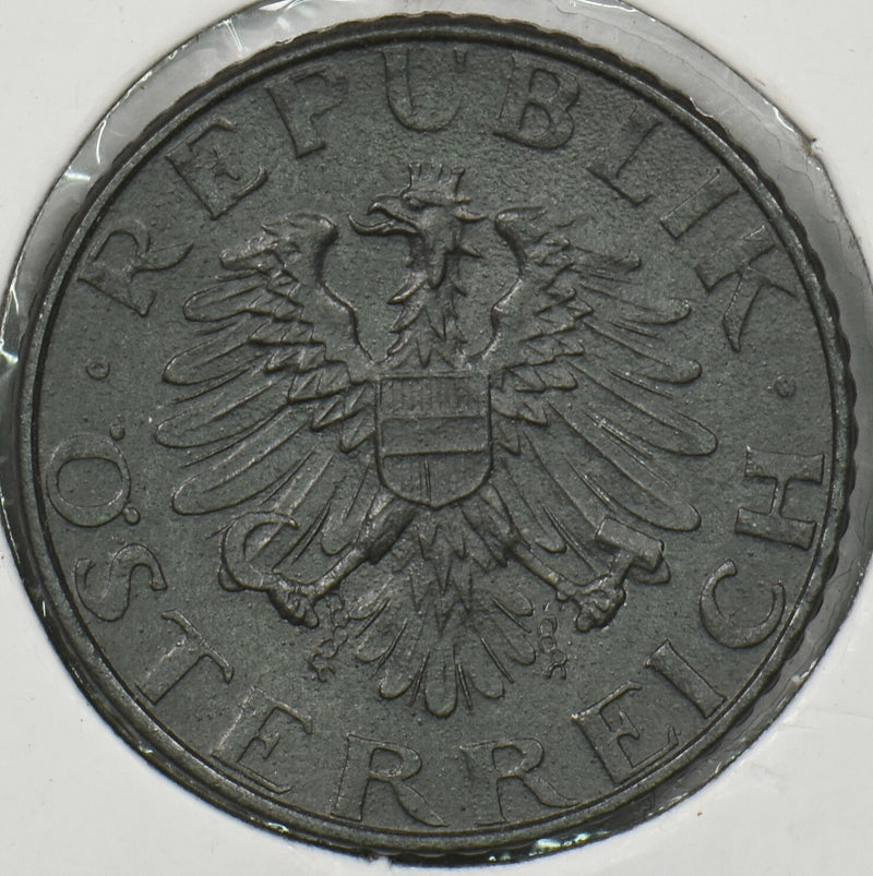 Austria 1965 5 Groschen Eagle animal P190375 combine shipping0