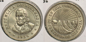 Nicaragua 1956 50 Centavos P290152 combine shipping0