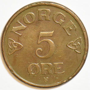 Norway 1953 5 Ore P190019 combine shipping1