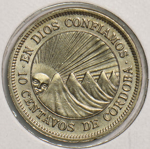 Nicaragua 1956 10 Centavos P290241 combine shipping2