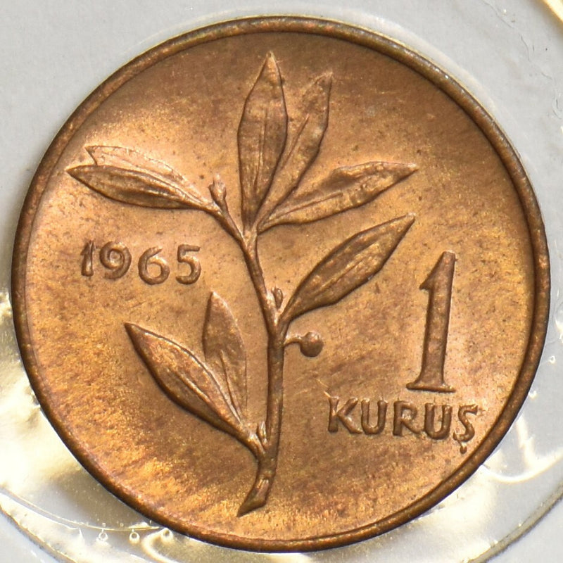 Turkey 1965 Kurush P190009 combine shipping0