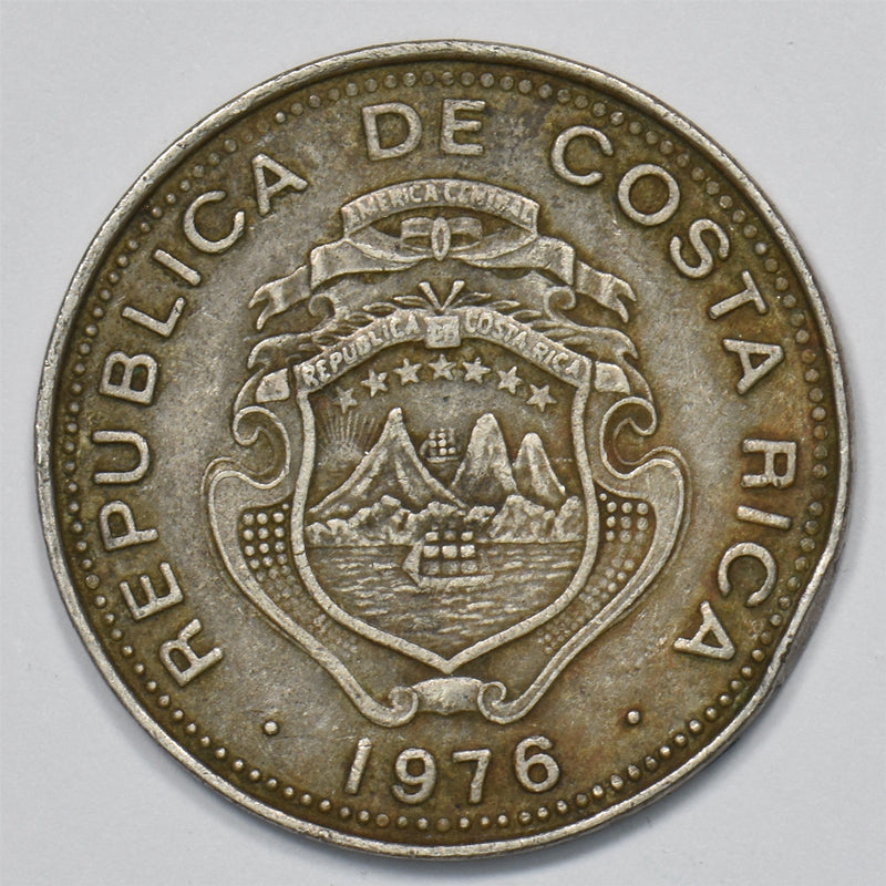Costa Rica 1976 Second Republic 25 Centimos P9031160