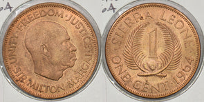 Sierra Leone 1964 Cent P190231 combine shipping0
