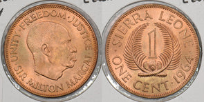 Sierra Leone 1964 Cent P190229 combine shipping0
