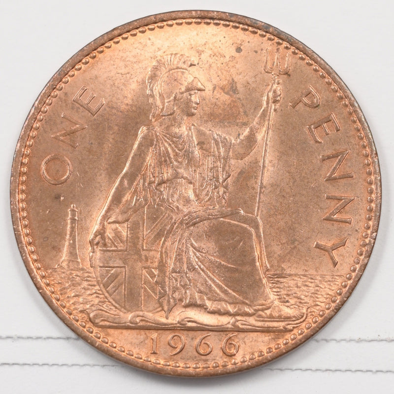 United Kingdom 1966 Elizabeth II Penny P903979 BU0