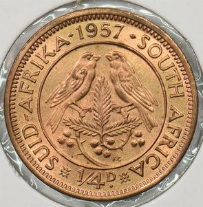 South Africa 1957 1/4 Penny Sparrows animal P900343 combine shipping0
