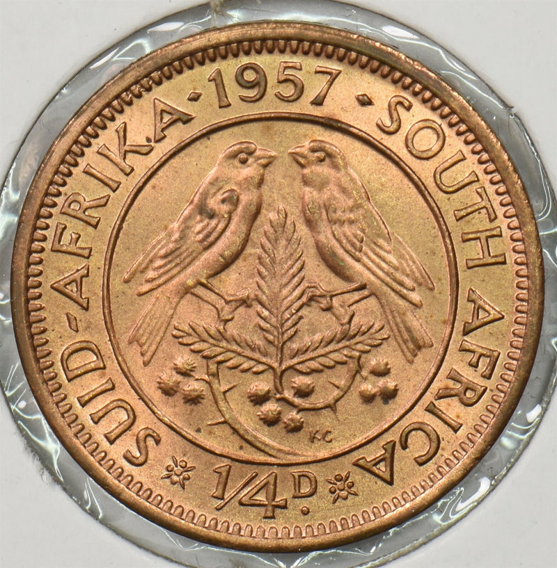 South Africa 1957 1/4 Penny Sparrows animal P900343 combine shipping0
