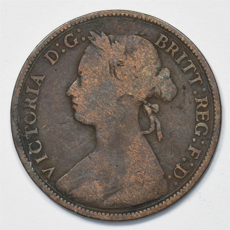 Great Britain 1877 Half Penny Queen Victoria P903431 combine shipping0