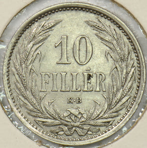 Hungary 1908 KB 10 Filler P150242 combine shipping1