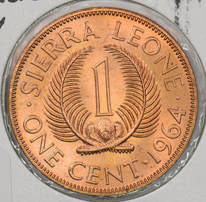 Sierra Leone 1964 Cent P190304 combine shipping2