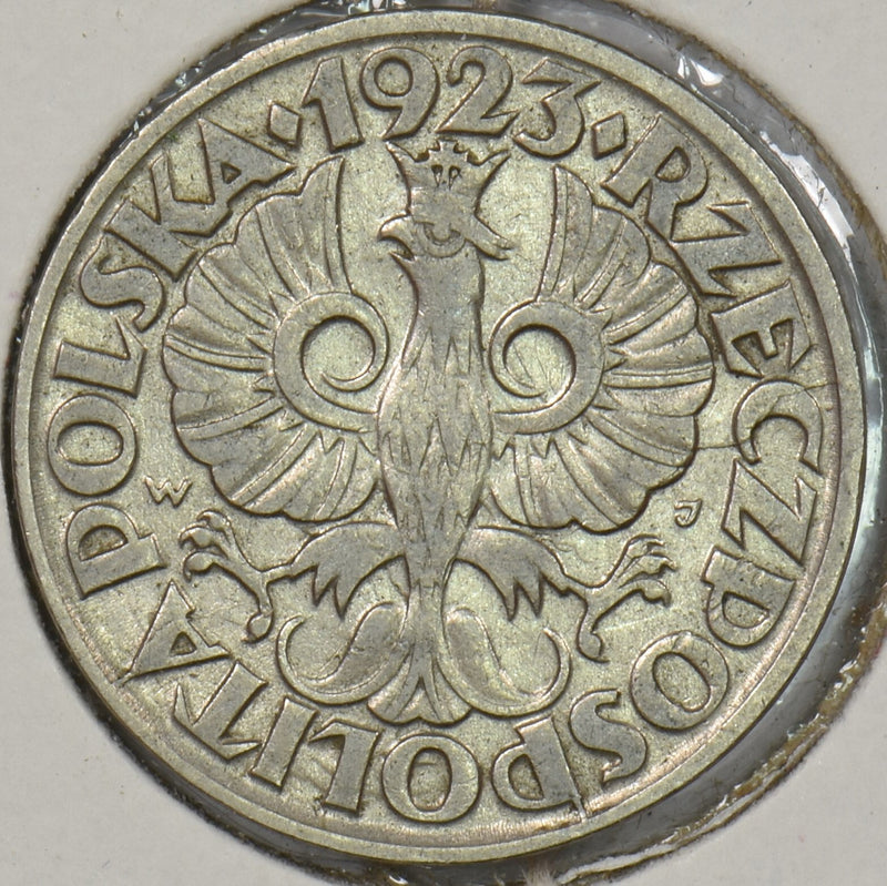 Poland 1923 20 Groszy Eagle P190565 combine shipping0