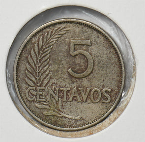 Peru 1939 5 Centavos Bust of Ceres P903535 combine shipping1