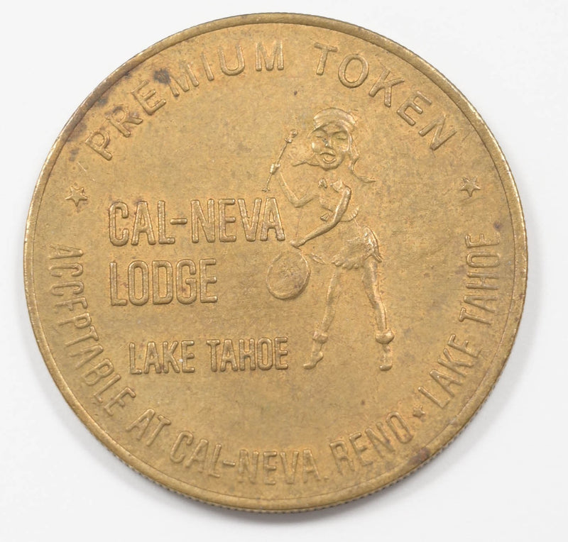 US 1900s Token/Medal Premium Cal Neva Lodge, Reno, Lake Tahoe P904611 combine sh0