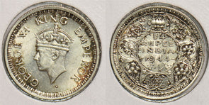 British India 1944 1/4 Rupee P290296 combine shipping0