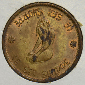 1900 ~45 Token/Medal L.A.'s finest adult reading sex shoppe P290144 combine shi1