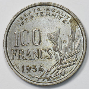 France 1954 100 Francs Marianne P903512 combine shipping1