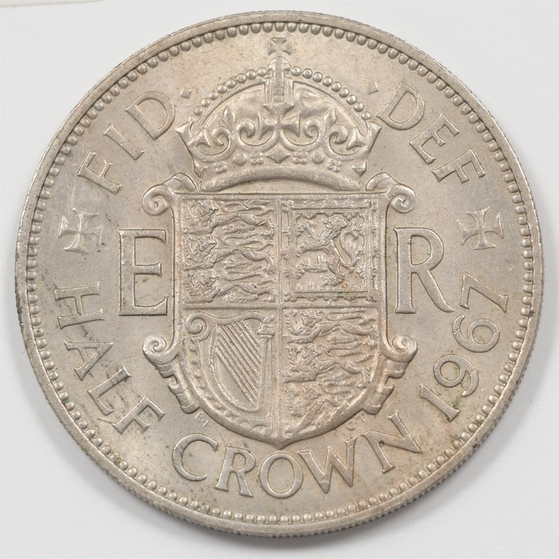 United Kingdom 1967 Elizabeth II Half Crown P9044660