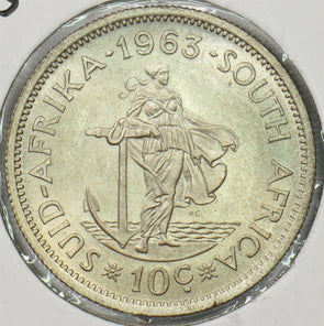 South Africa 1963 10 Cents P190393 combine shipping1
