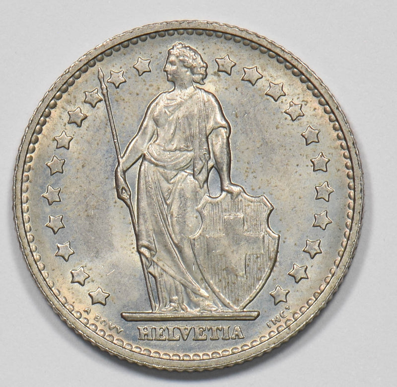 Switzerland 1969-B Helvetia Standing Franc P9028840