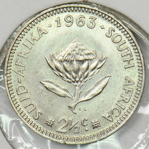 South Africa 1963 2 1/2 Cents P190392 combine shipping1