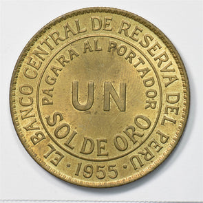 Peru 1955 Sol Vicuna , Shield P903496 combine shipping1