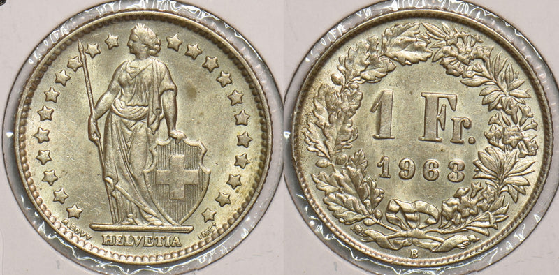 Switzerland 1963 Franc P240012 combine shipping0