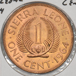 Sierra Leone 1964 Cent P190227 combine shipping2