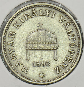 Hungary 1893 KB 20 Filler P150278 combine shipping0