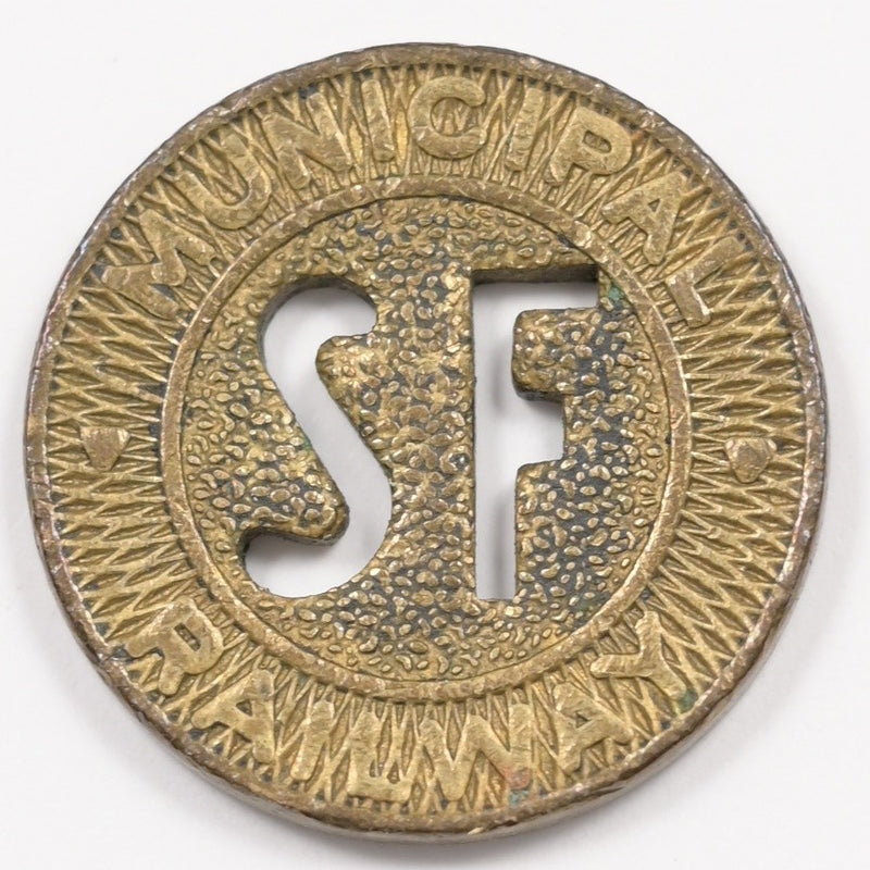 San Francisco Municipal Railway Token P1917480