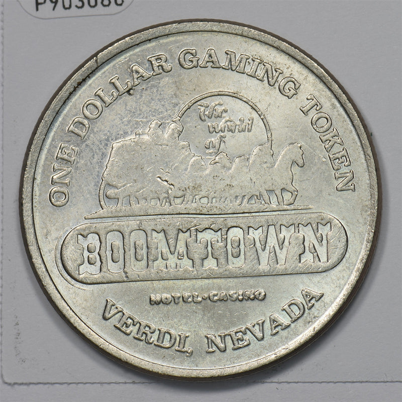 Boomtown Hotel Casino Dollar Token, Verdi,NV P9030800