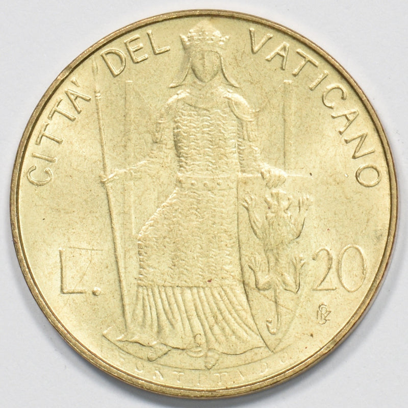 Vatican City 1979-IPZS John Paul II 20 Lire P1911680