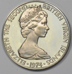 British Virgin Islands 1974-f 50 Cents Elizabeth II P903486 combine shipping1