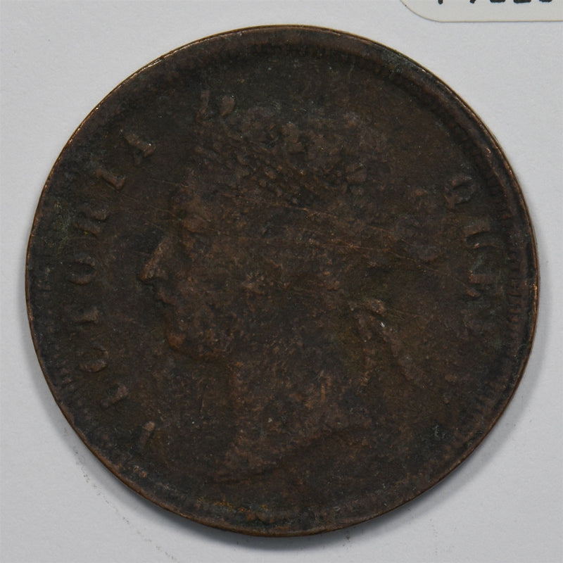 Straits Settlements 1887 Victoria Cent P9025940