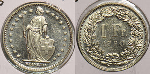 Switzerland 1980 Franc P150075 combine shipping0