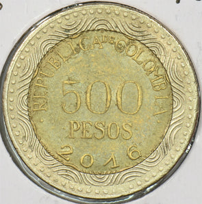Colombia 2016 500 Pesos Frog animal P150172 combine shipping1