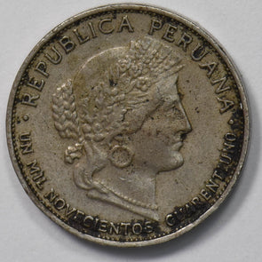 Peru 1941 5 Centavos XF Dirt in Legends Head of Ceres P903538 combine shipping0