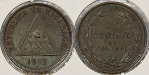 Nicaragua 1912 H Centavo P290377 combine shipping0