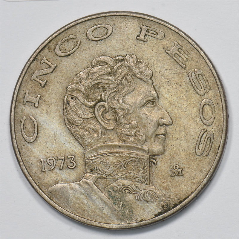 Mexico 1973-MO Vicente Guerrero 5 Pesos P9030930