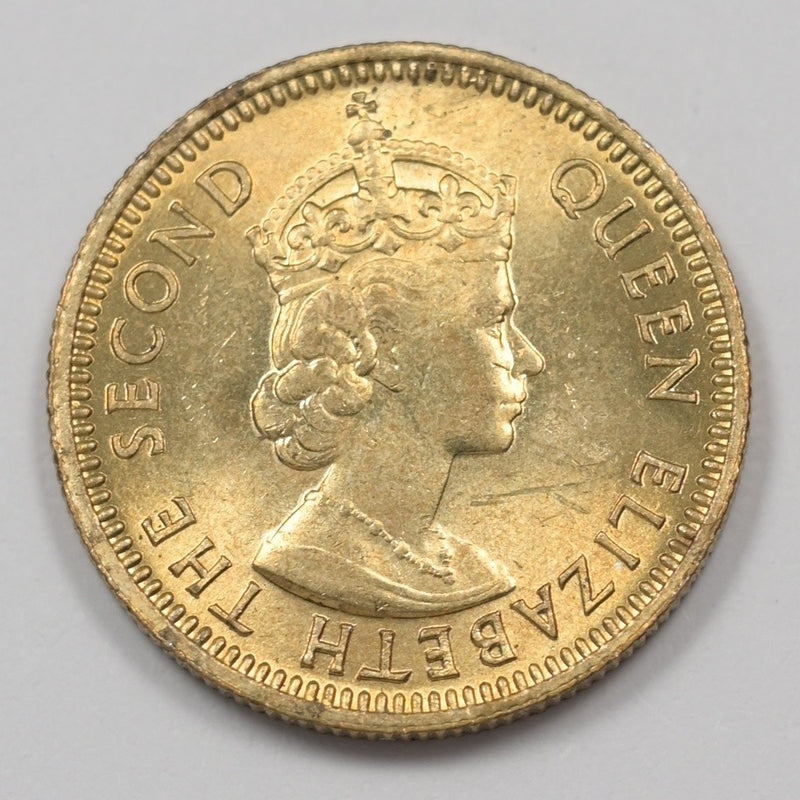 Hong Kong 1971 Queen Elizabeth II 10 Cents P1513320