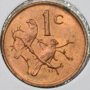 South Africa 1971 Cent Sparrows animal P900306 combine shipping1