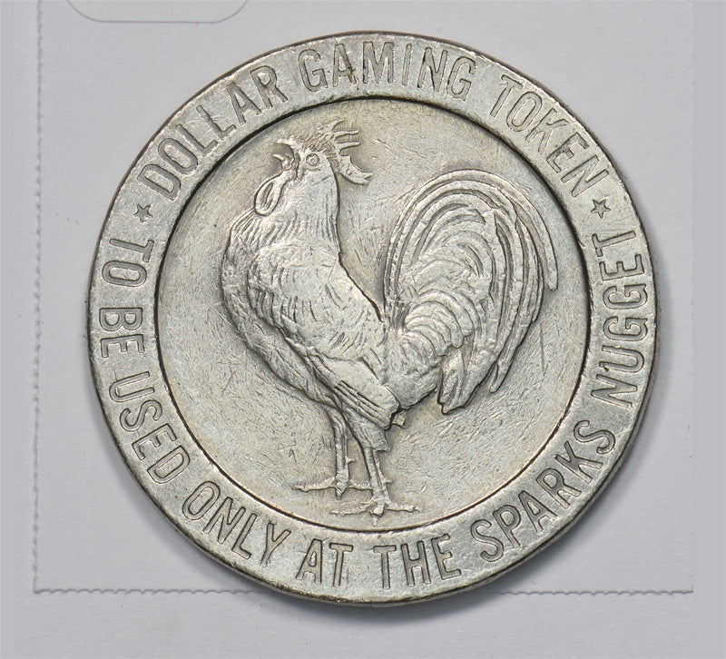 1966 John Ascuaga's Nugget Dollar Casino Gaming Token P9030660