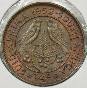 South Africa 1952 1/4 Penny Sparrows animal P900344 combine shipping0