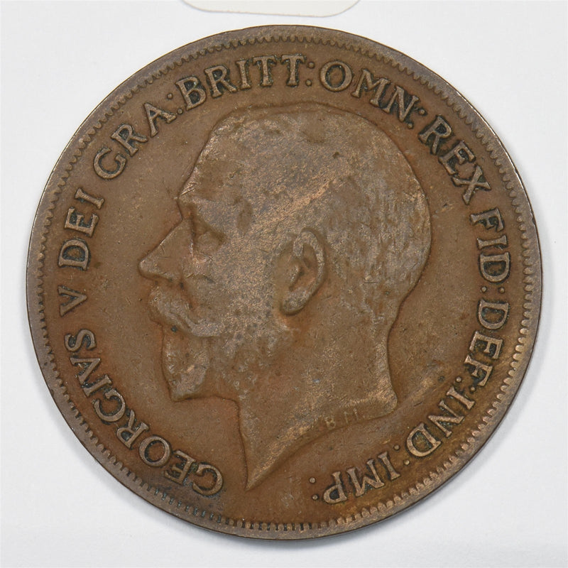 United Kingdom 1919 George V Penny P9025410
