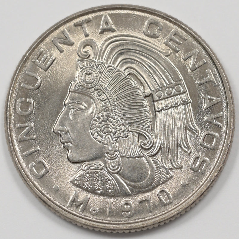 Mexico 1970-MO Cuauhtémoc 50 Centavos P9044780