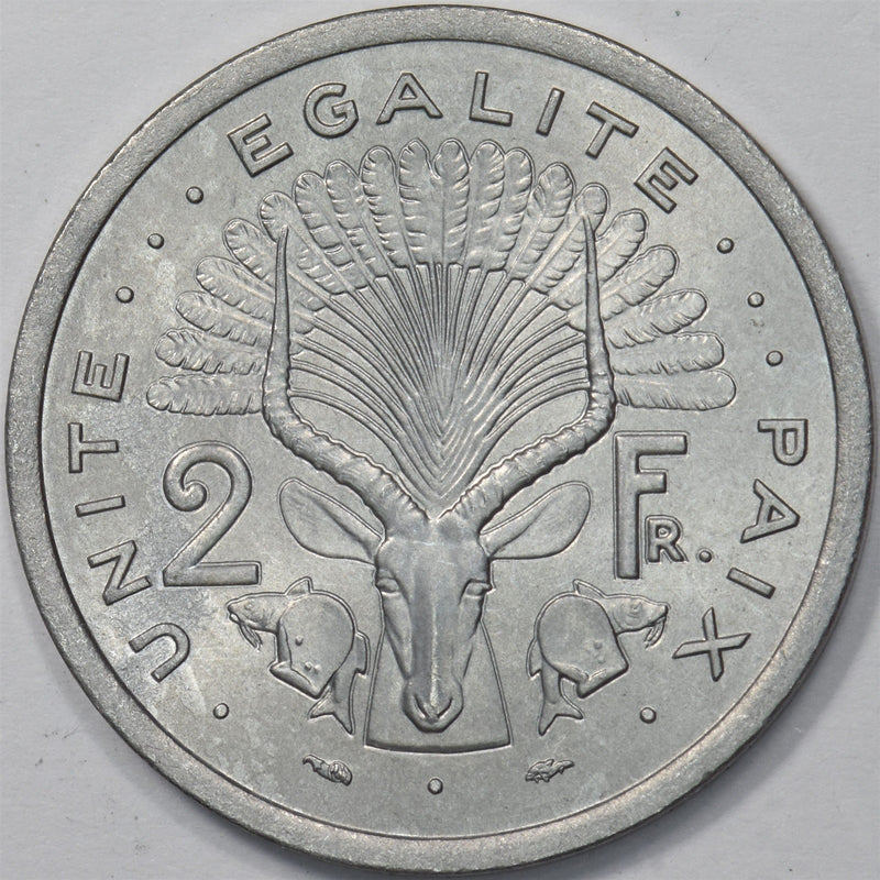 Djibouti 1977 Republic 2 Francs P151323 CH BU0